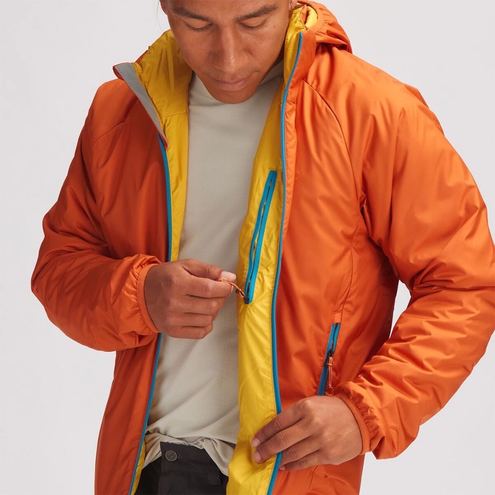 Stoic Venture Insulated Hoodie - Men's Rust - Medium